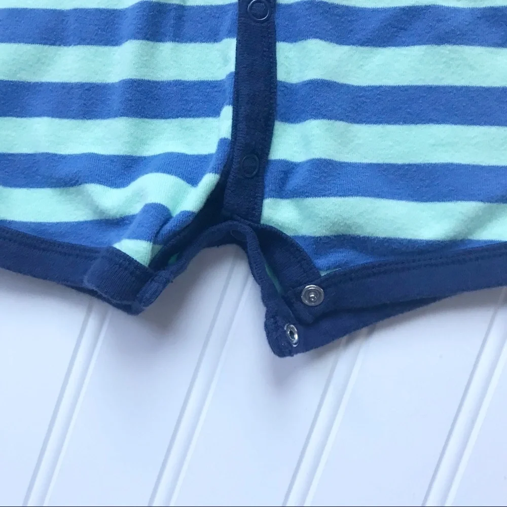 •Carter’s• striped shark romper